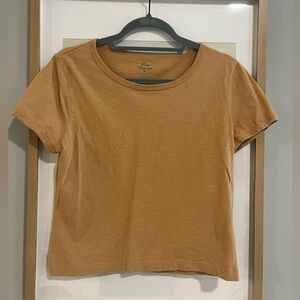 Jcrew Tan Women's Perfect Tee